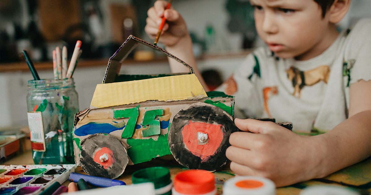 Children's Creativity: Upcycling Used Goods into Toys and Decorations